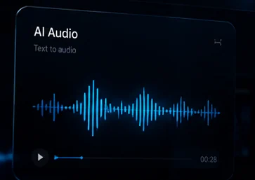 AI audio surface