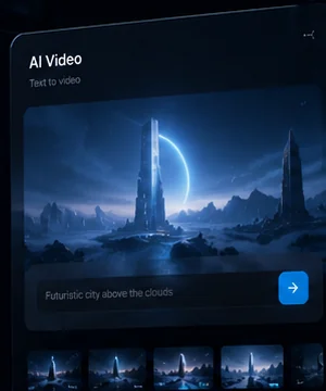 AI video surface